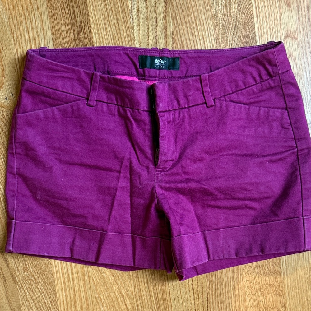 Mossimo Supply Co. Women's Magenta Shorts